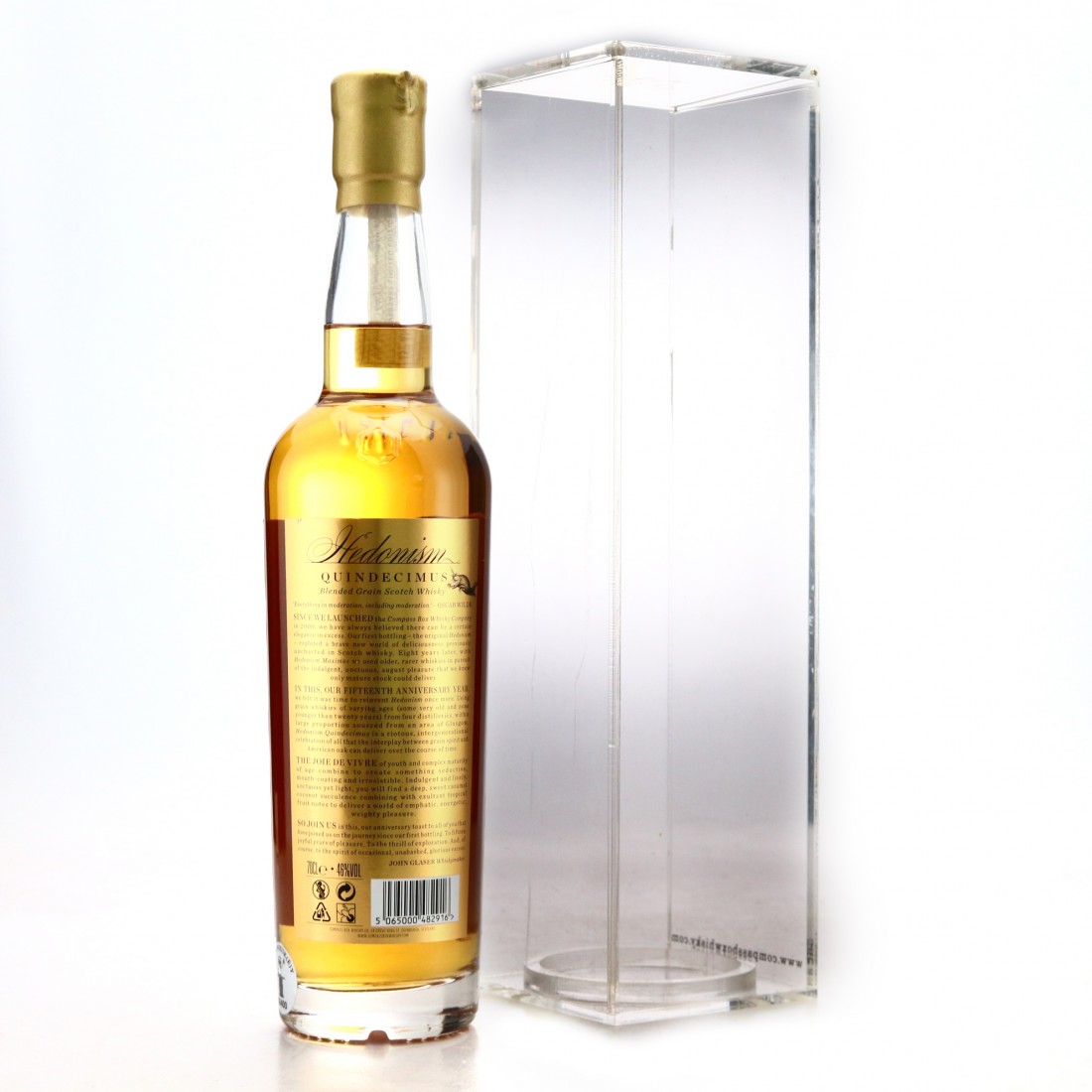 Compass Box Hedonism Quindecimus / 15th Anniversary Whisky Auctioneer